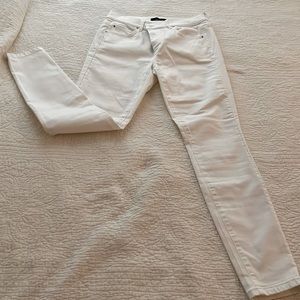 Ann Taylor skinny white jeans size 4